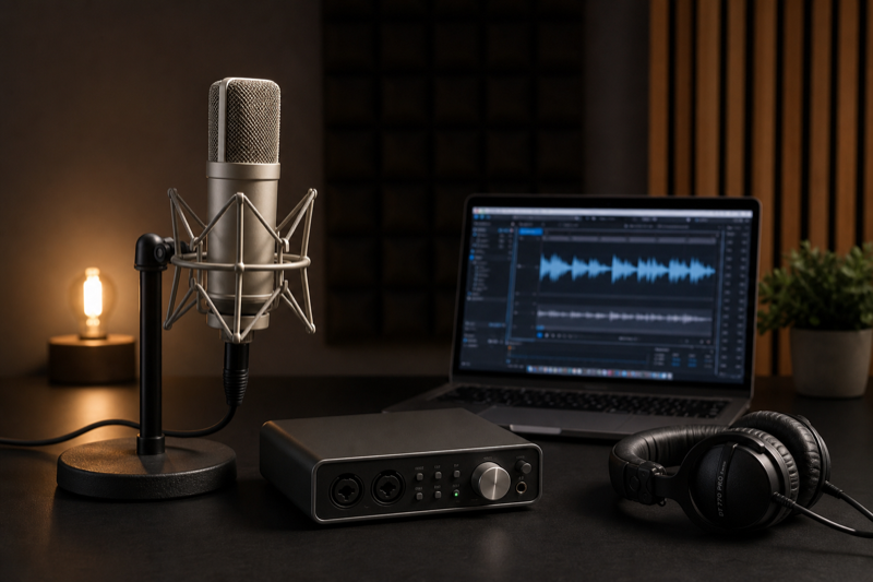 Aufnahme-Setup von lordsbank.com